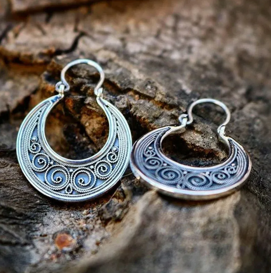 Chic Geometric Metal Earrings