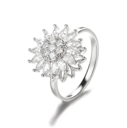 Sunflower Rotating Ring