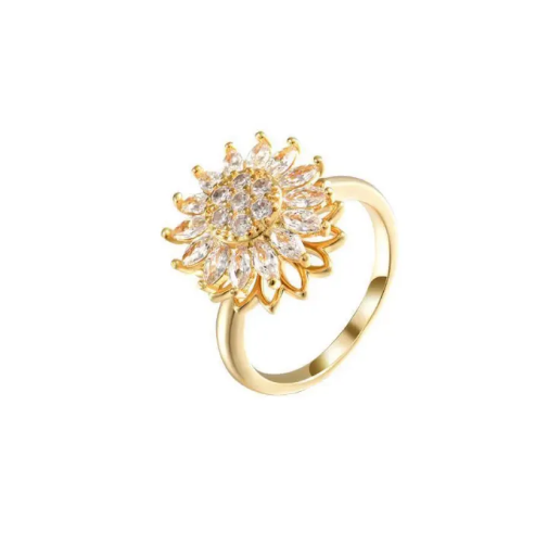 Sunflower Rotating Ring