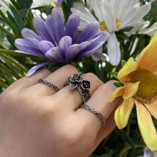 British-Inspired Ring Set