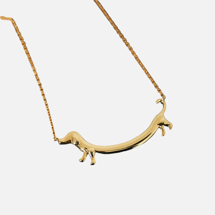Golden Tone Collar Necklace