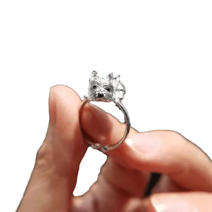 Adjustable Vintage-Inspired Dog Ring