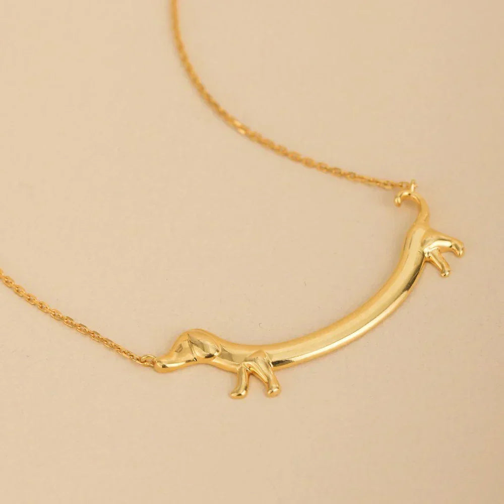Golden Tone Collar Necklace