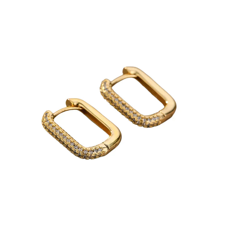Valerie Square & Circle Earrings