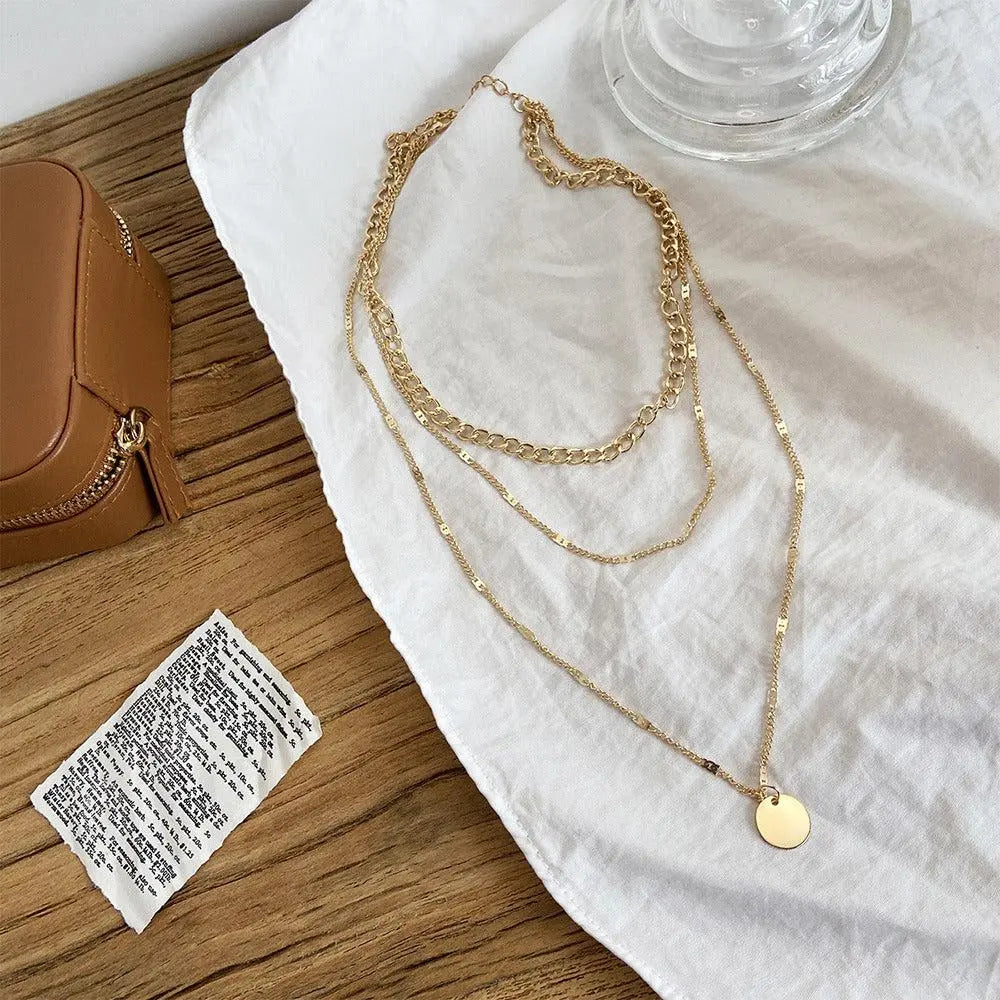 Gold & Silver Plated Necklace