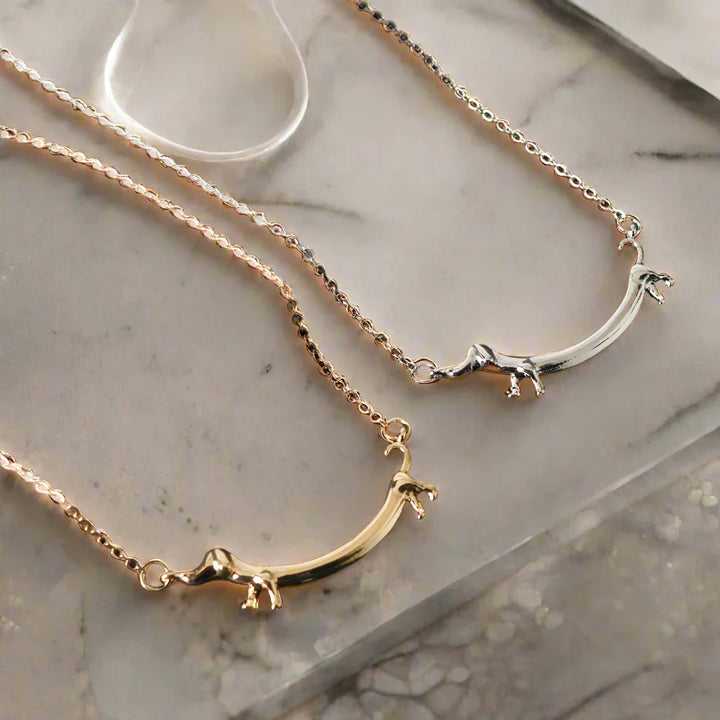 Golden Tone Collar Necklace