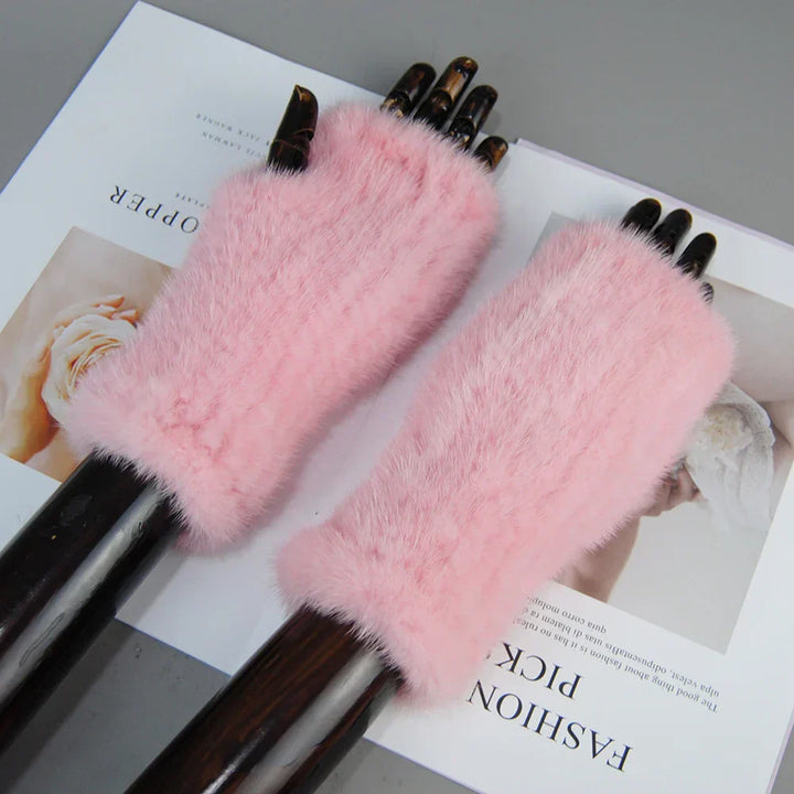 Liorana | Luxe Mink Gloves