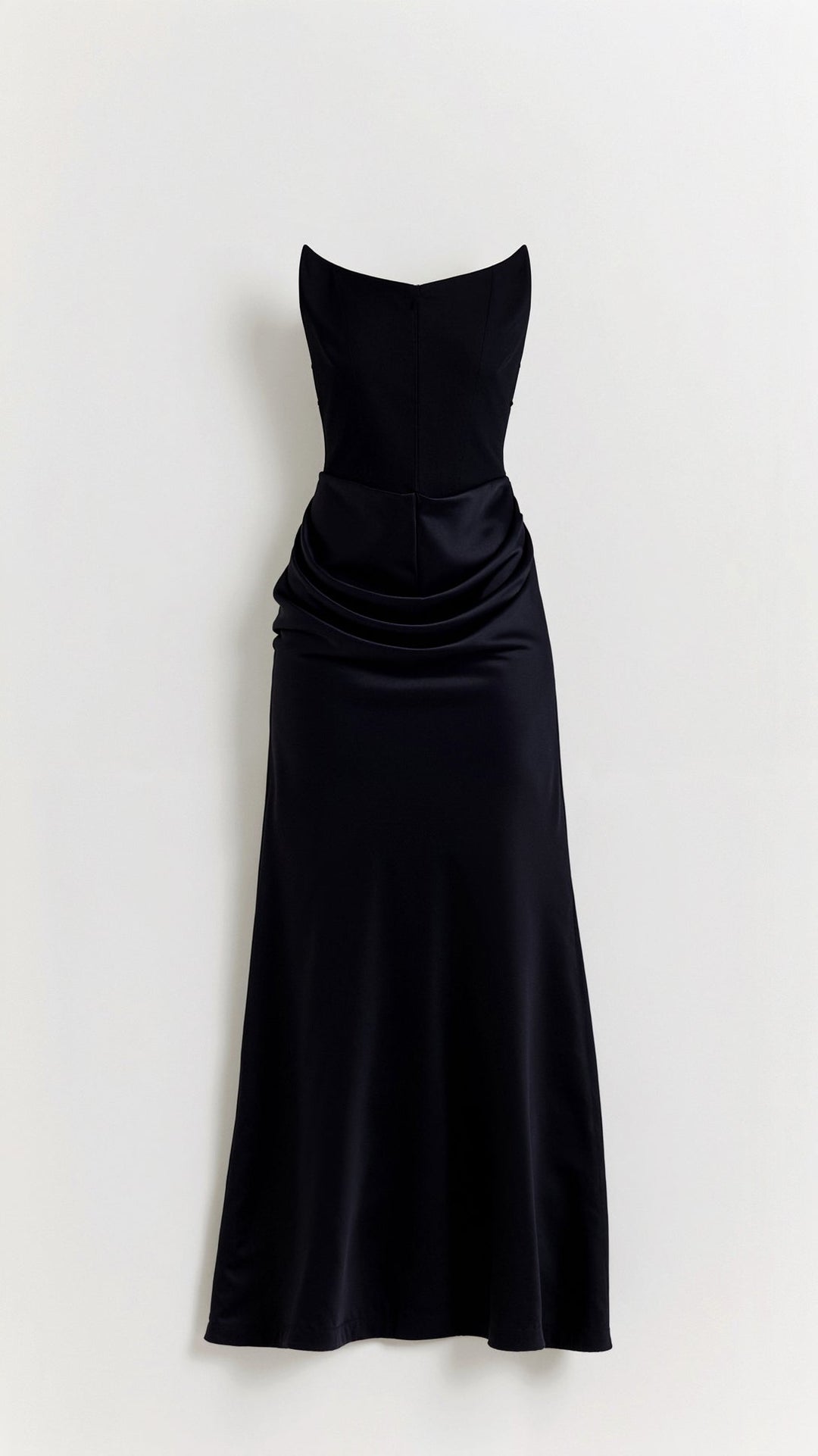Lydia Elegant Strapless Maxi Dress