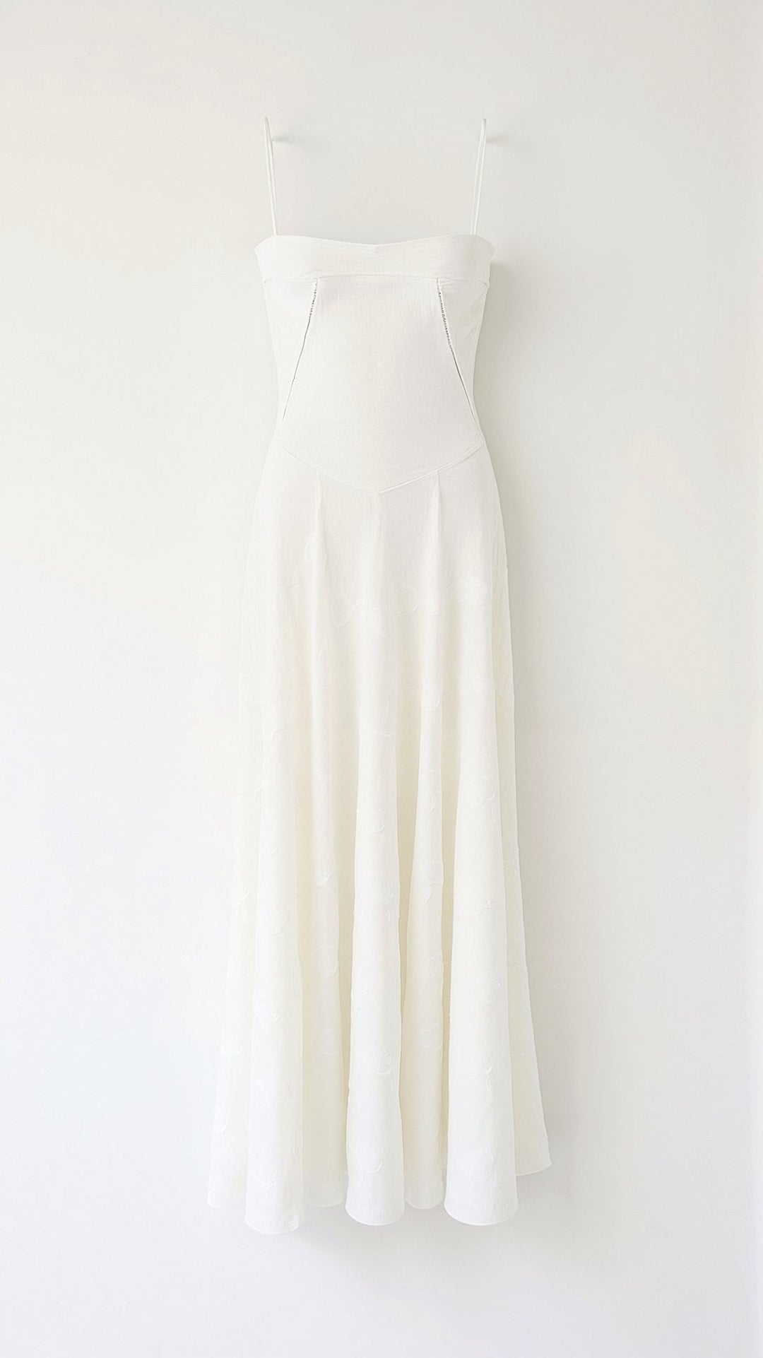 Mary Floral Jacquard Maxi Dress