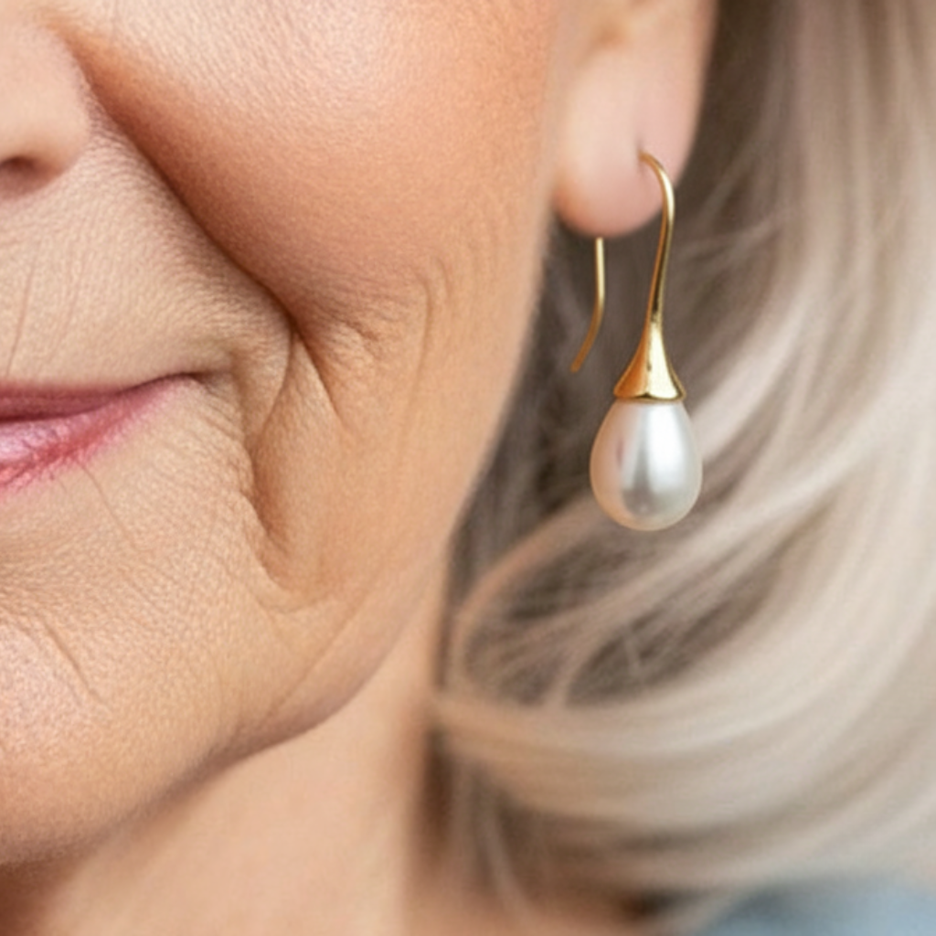 Vintage Pearl Drop Earrings