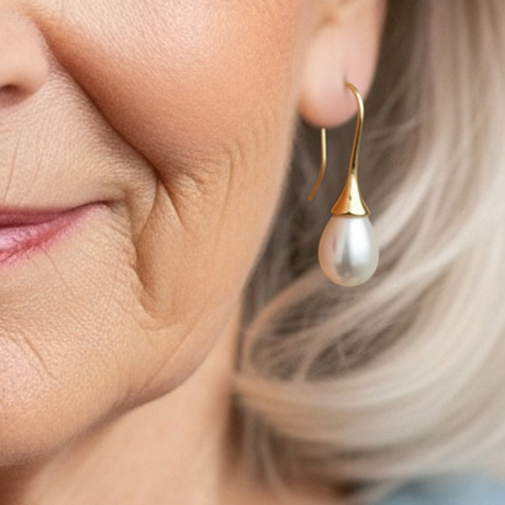 Vintage Pearl Drop Earrings