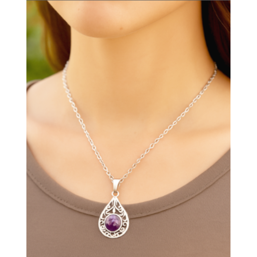 Amethyst Paula Necklace
