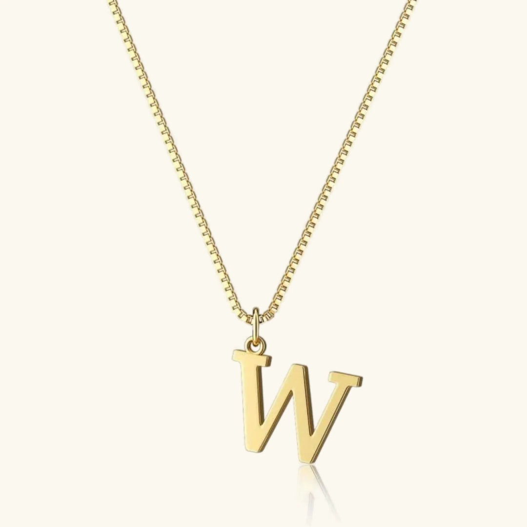Gold Initial Necklace