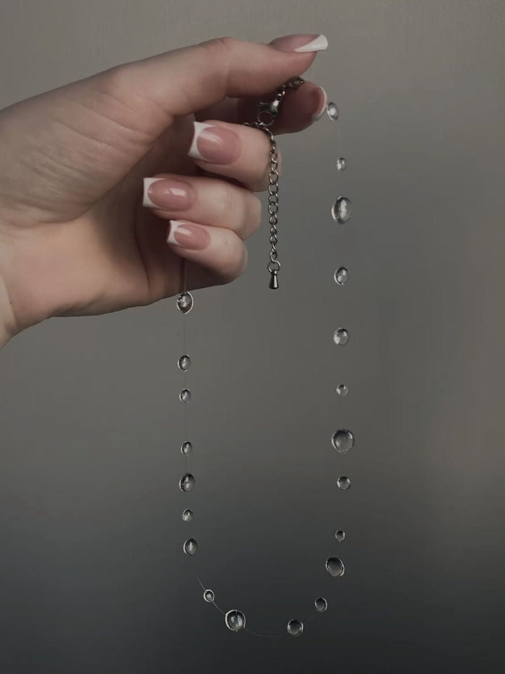 Water Drop Necklace Set" can be rewritten as "Elegant Water Drop Necklace Set.