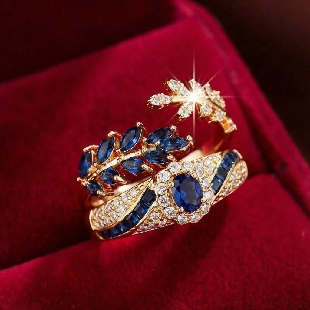 Avelisse Moraziel Gold Ring Collection
