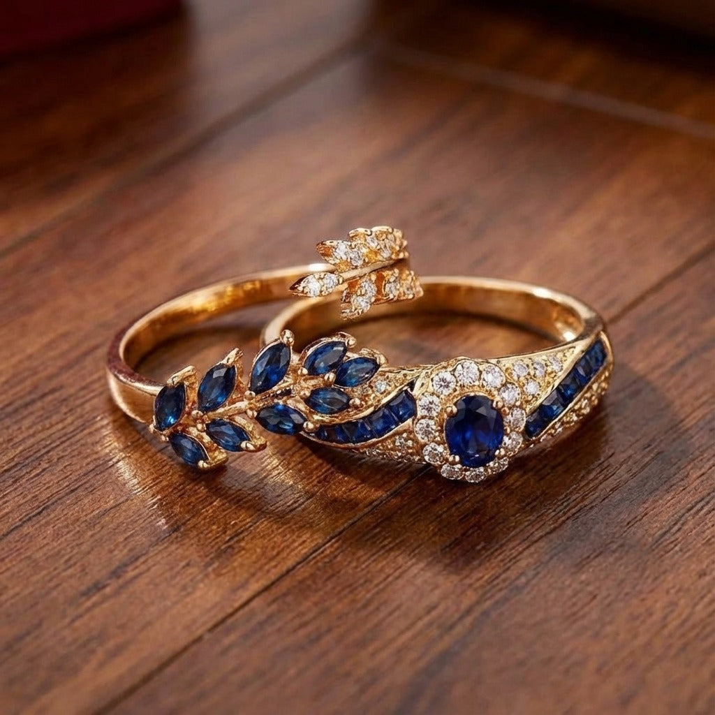 Avelisse Moraziel Gold Ring Collection