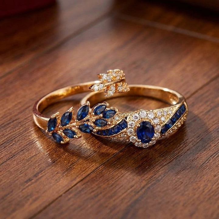 Avelisse Moraziel Gold Ring Collection