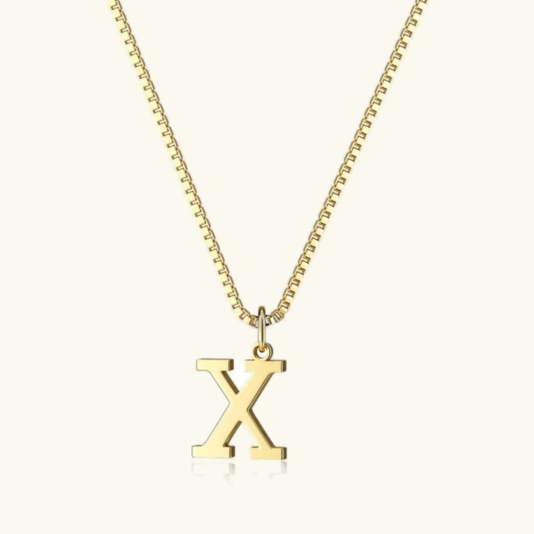 Gold Initial Necklace