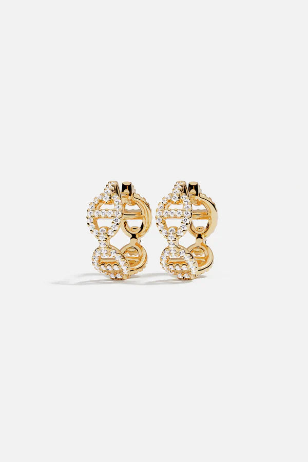 Gold Marina Island Earrings