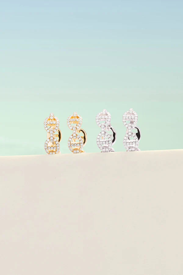 Gold Marina Island Earrings