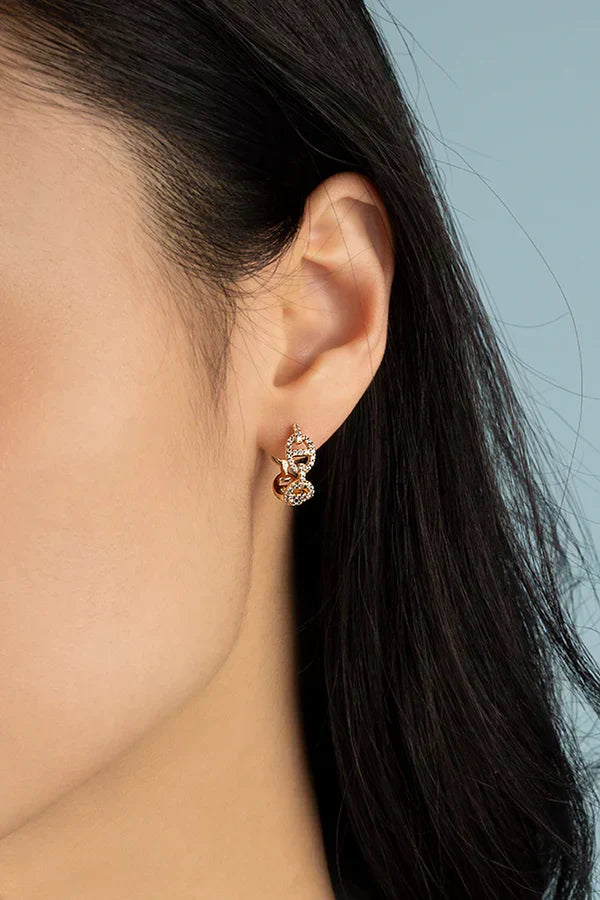 Gold Marina Island Earrings