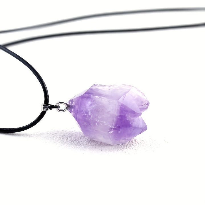 Maria Amethyst Pendant Necklace