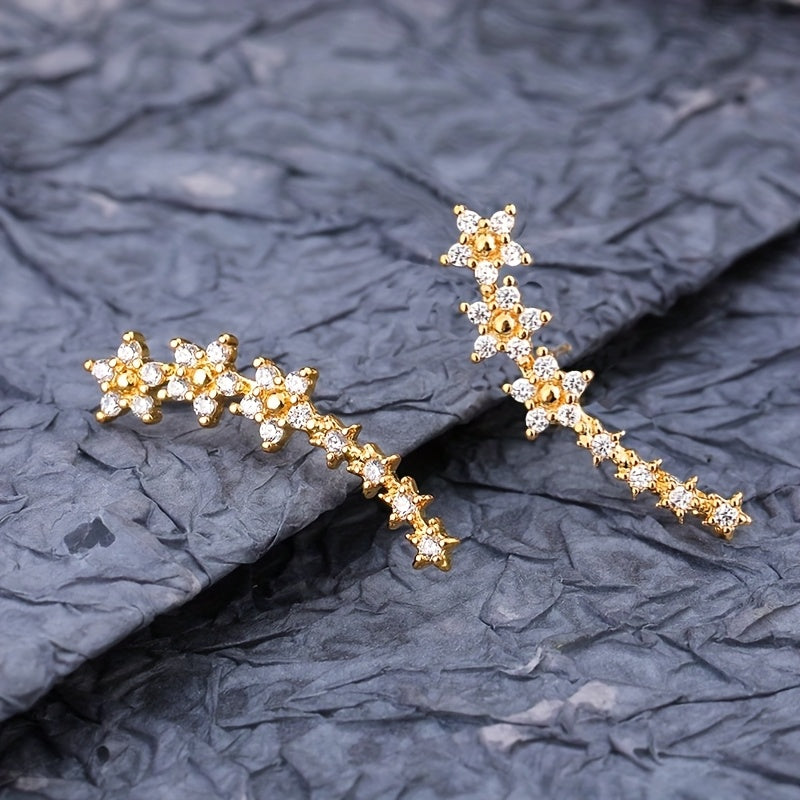 Chic Floral Earrings