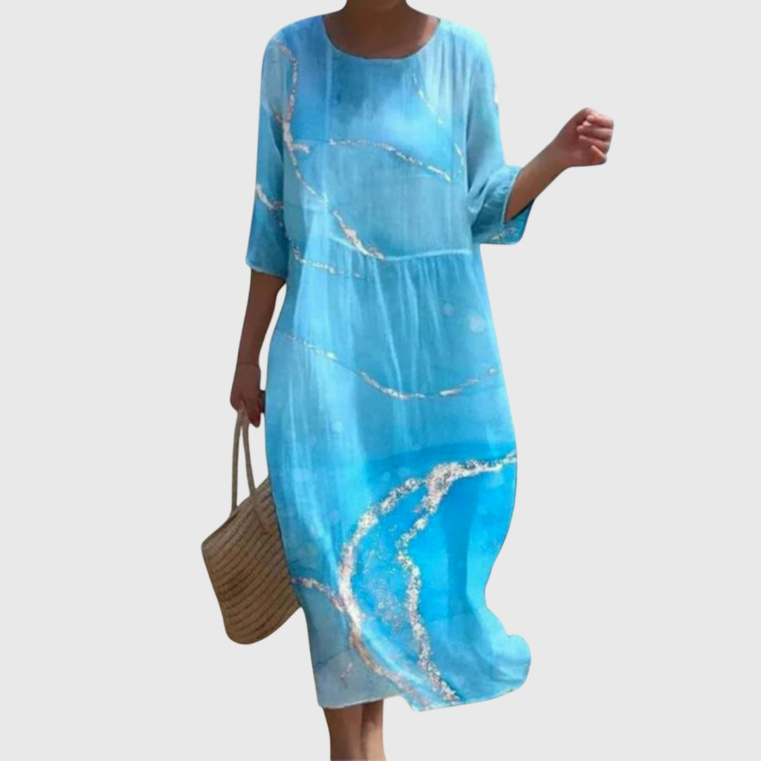 Hayley™ | Elegant Floral Long Robe