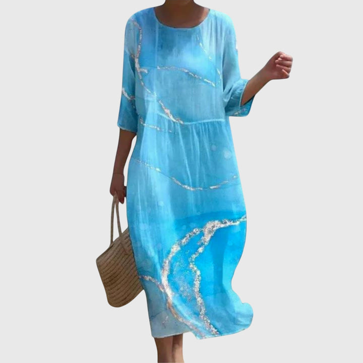 Hayley™ | Elegant Floral Long Robe