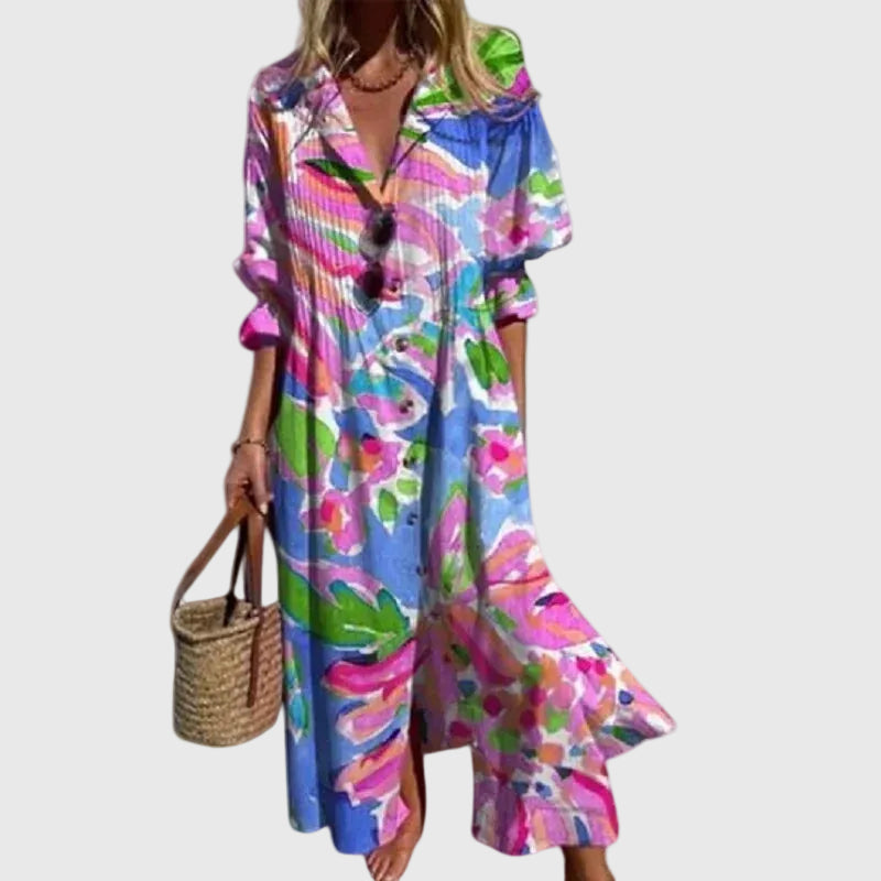 Zaria | Chic Bohemian Maxi Dress