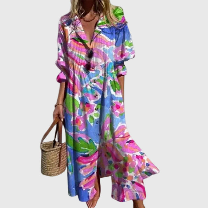 Zaria | Chic Bohemian Maxi Dress