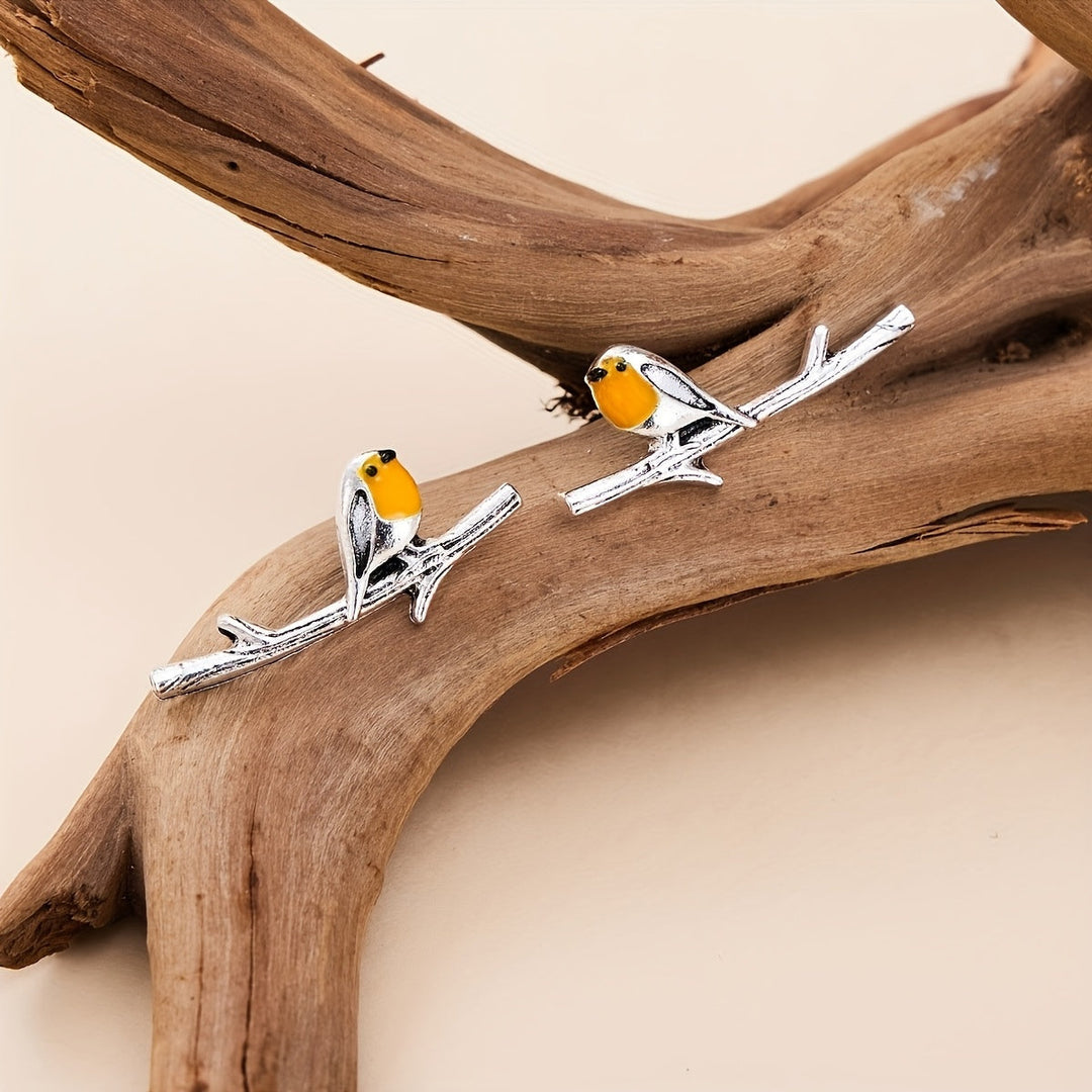 Handmade Delicate Bird Earrings