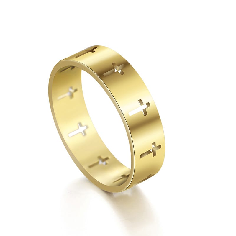Blessed CrossFit Cut Ring