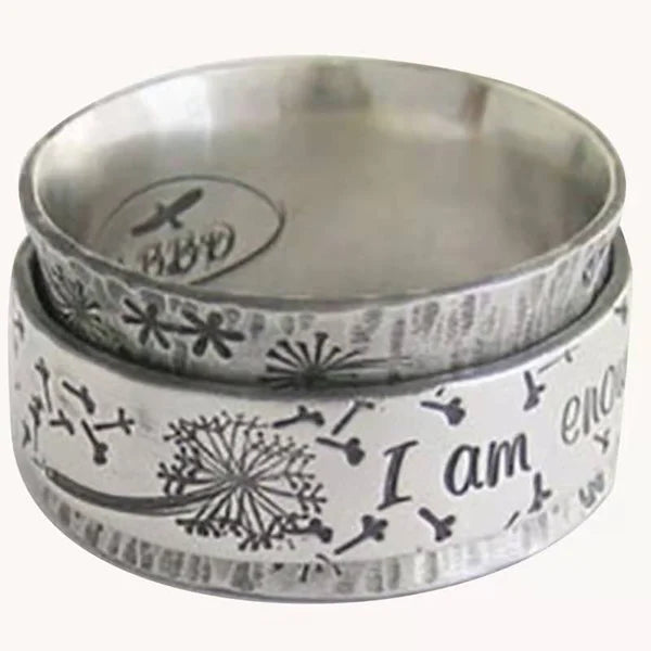 Dandelion Meditation Tooth Ring