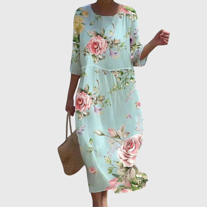 Hayley™ | Elegant Floral Long Robe