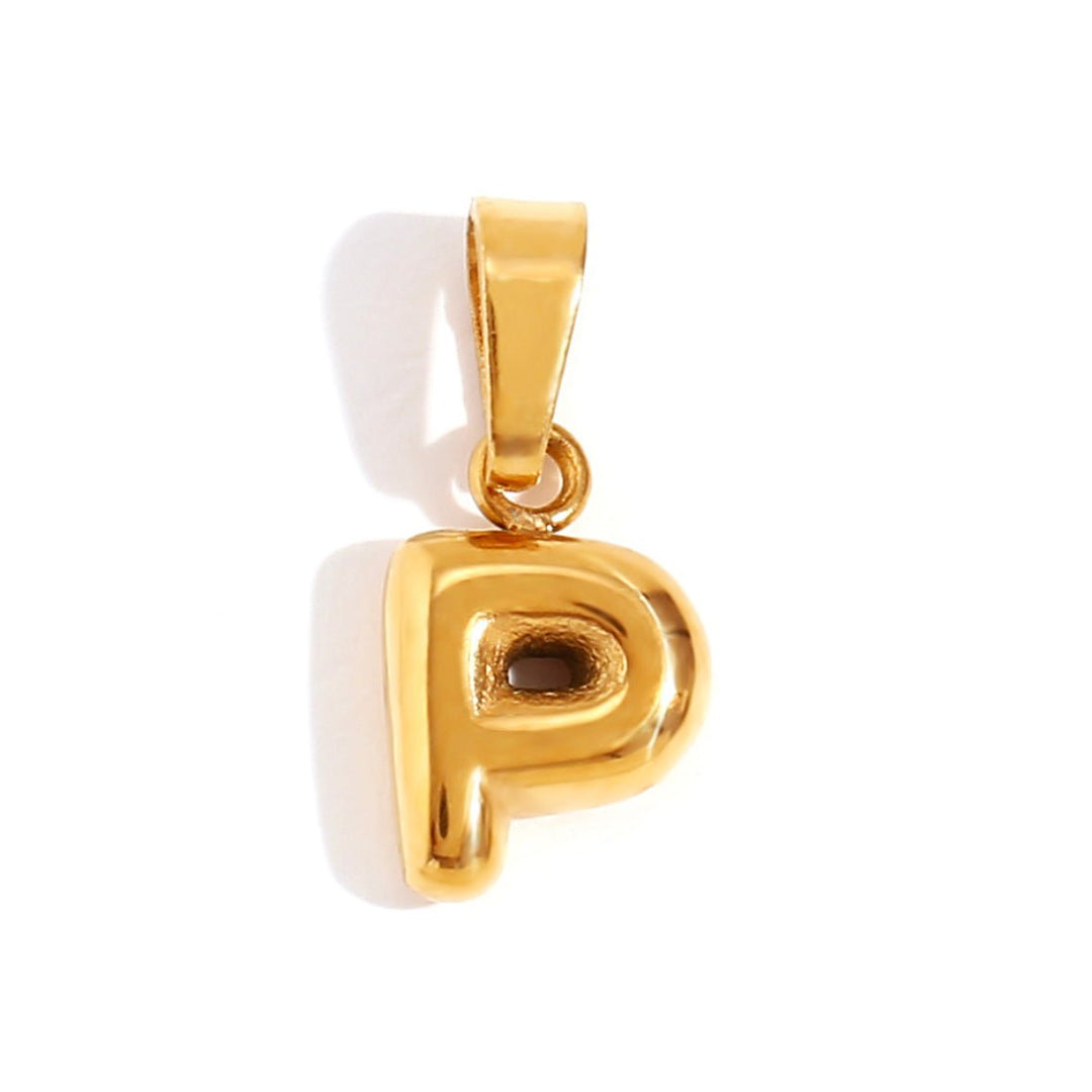 Trendy Bubble Letter Collar