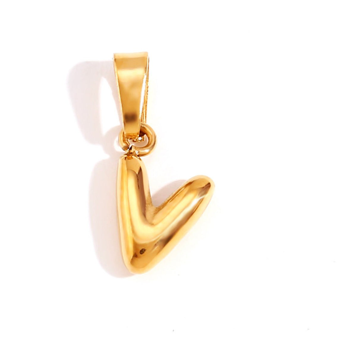 Trendy Bubble Letter Collar