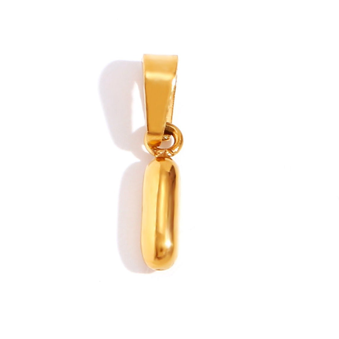 Trendy Bubble Letter Collar
