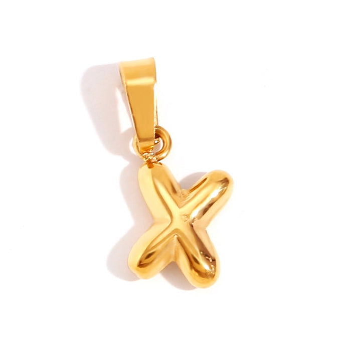 Trendy Bubble Letter Collar