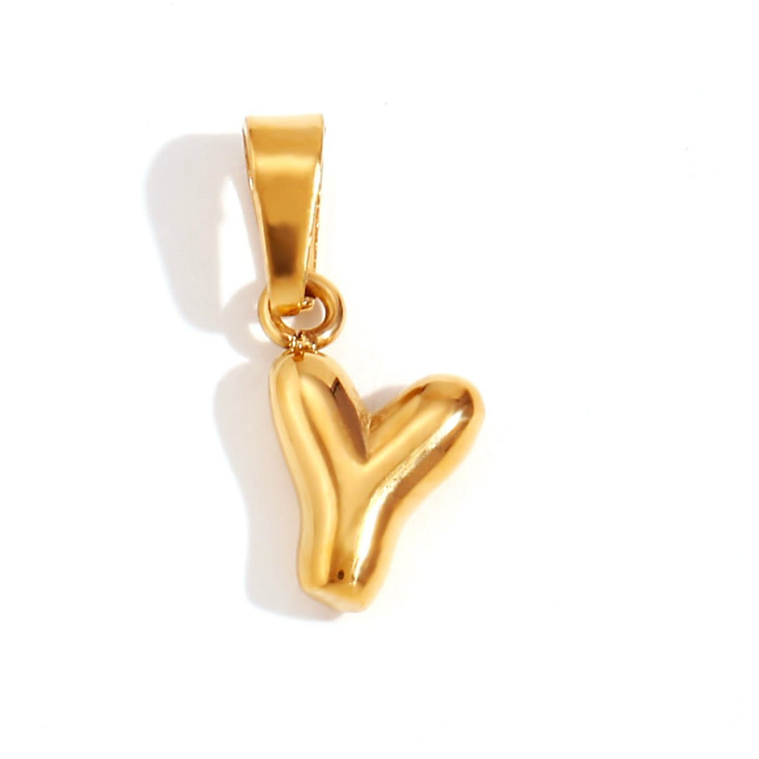 Trendy Bubble Letter Collar