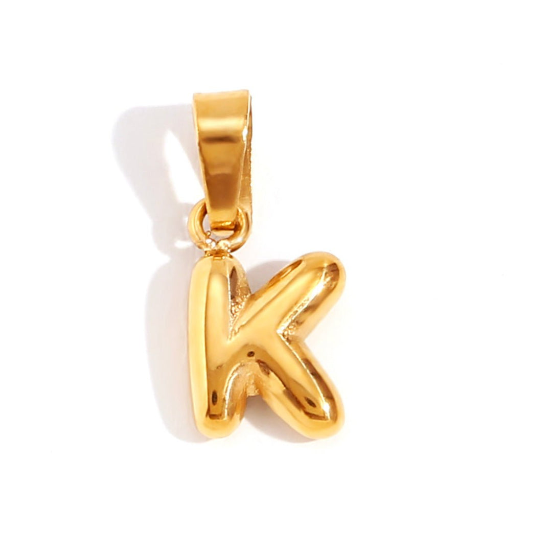 Trendy Bubble Letter Collar
