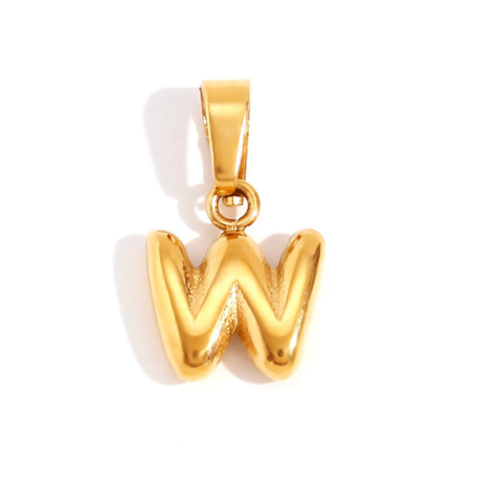 Trendy Bubble Letter Collar