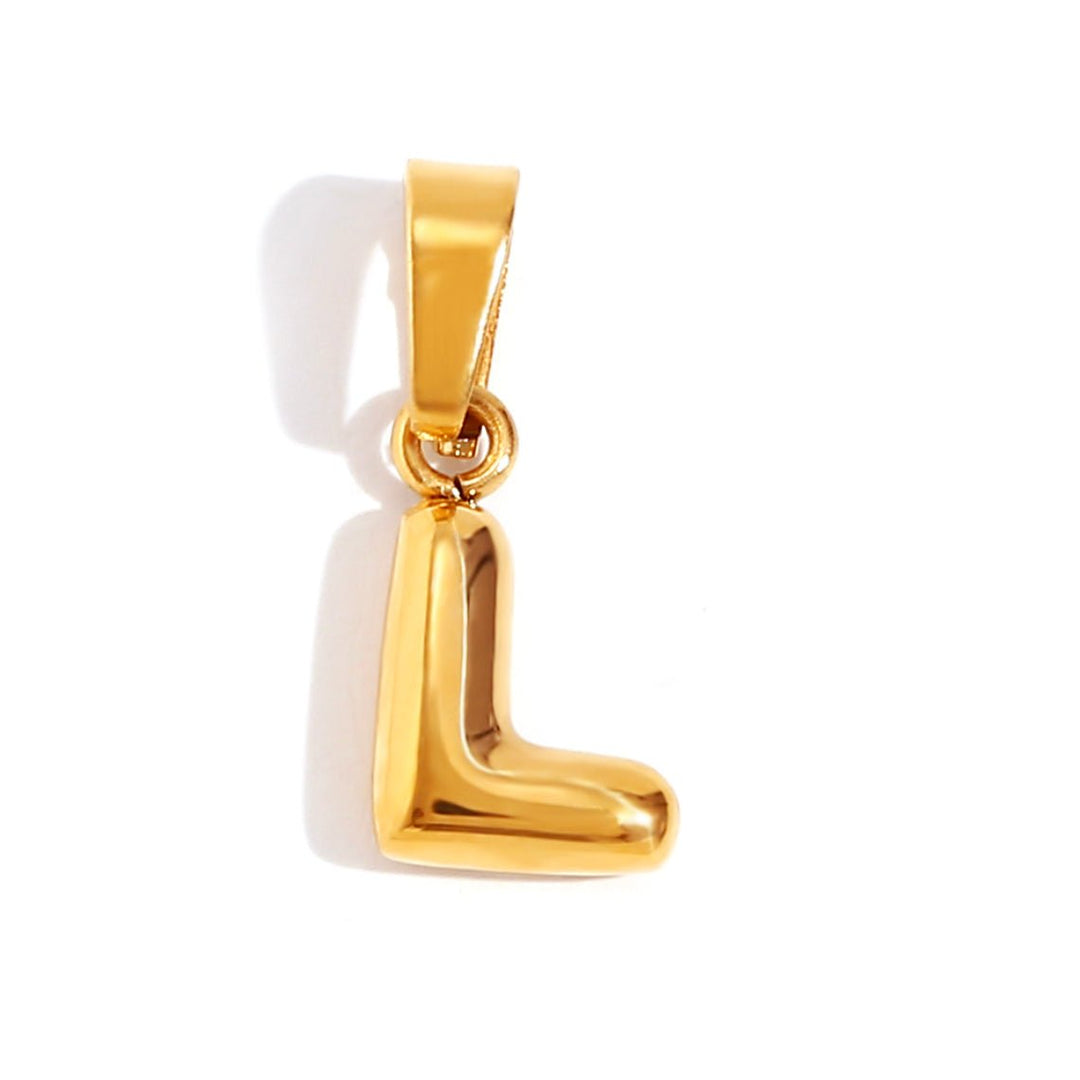 Trendy Bubble Letter Collar