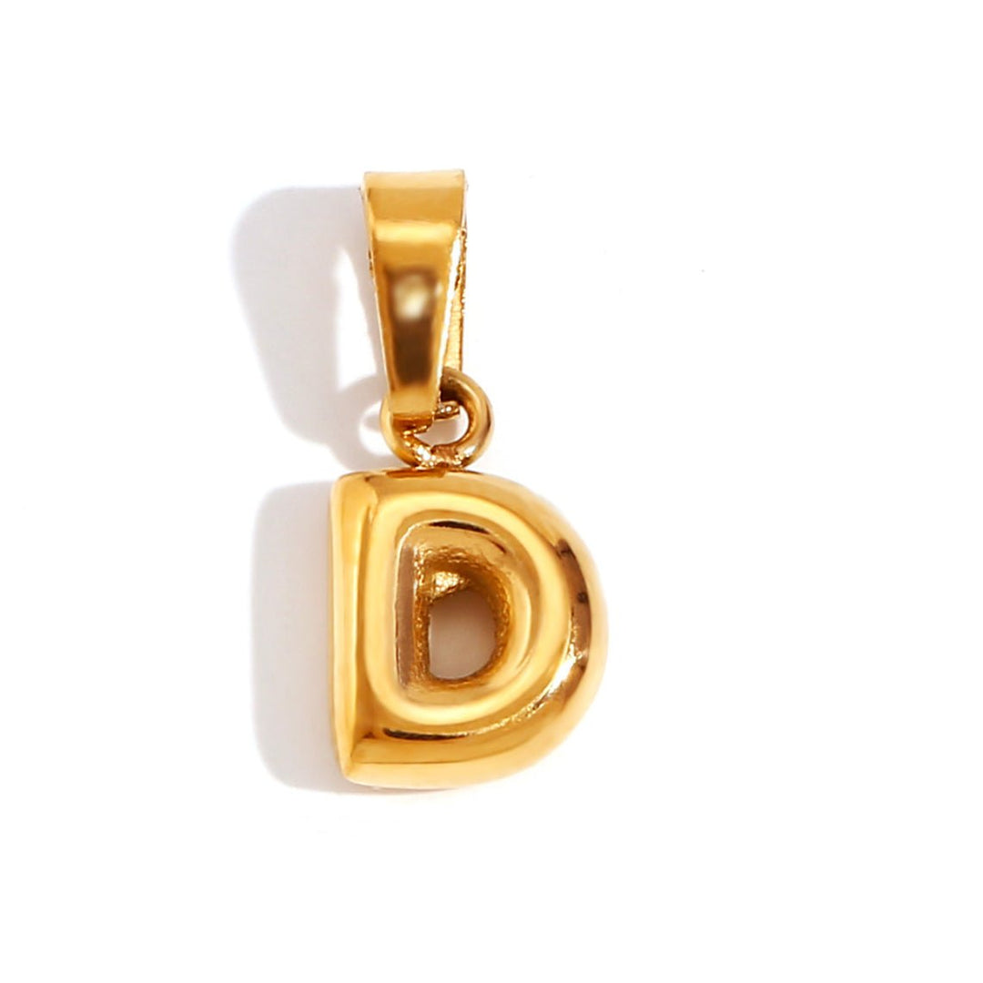 Trendy Bubble Letter Collar