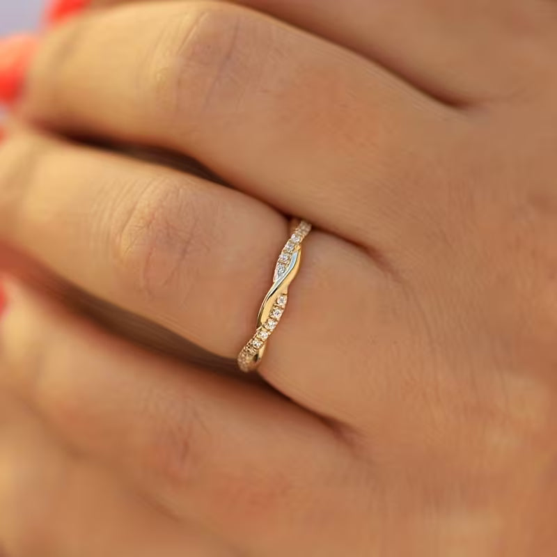 Gold Double Essence Ring