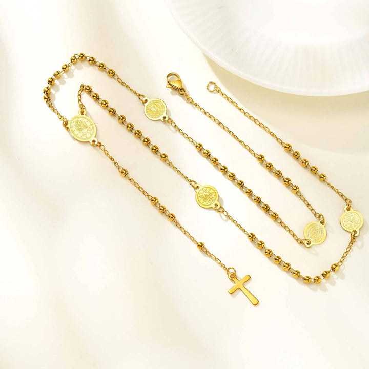 Vintage Mary's Prayer Necklace