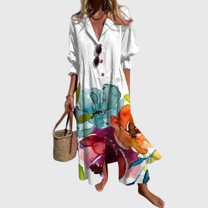 Zaria | Chic Bohemian Maxi Dress