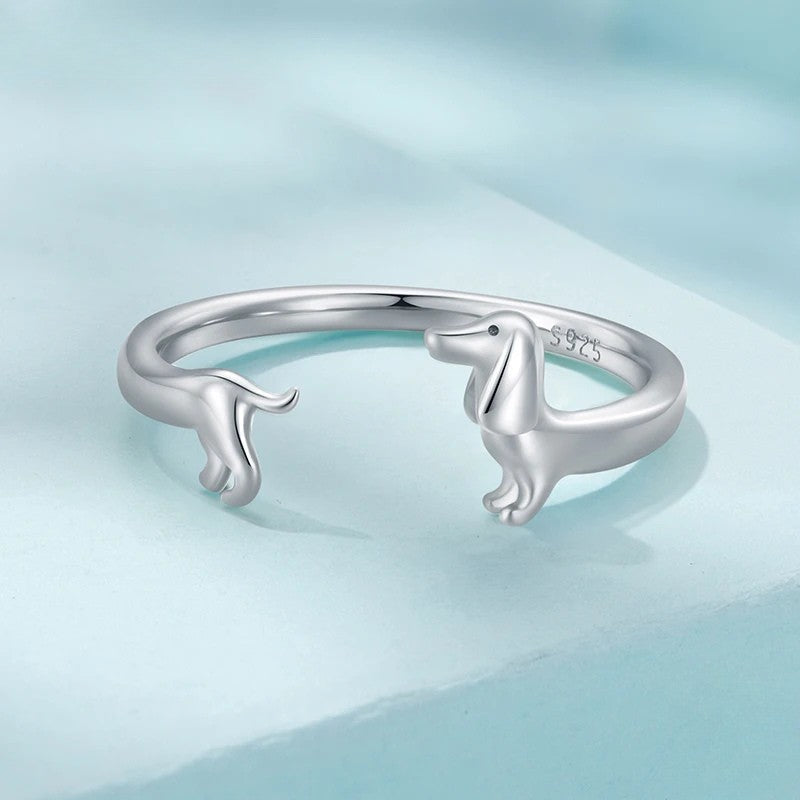 Adjustable Dachshund Ring
