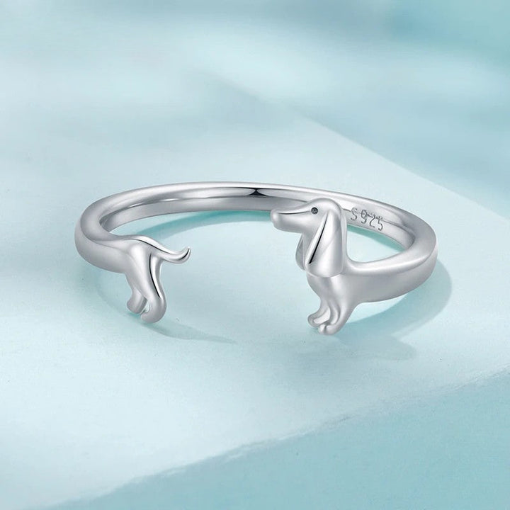 Adjustable Dachshund Ring