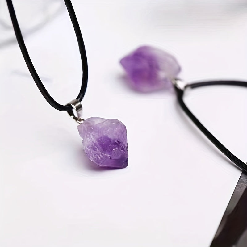 Maria Amethyst Pendant Necklace